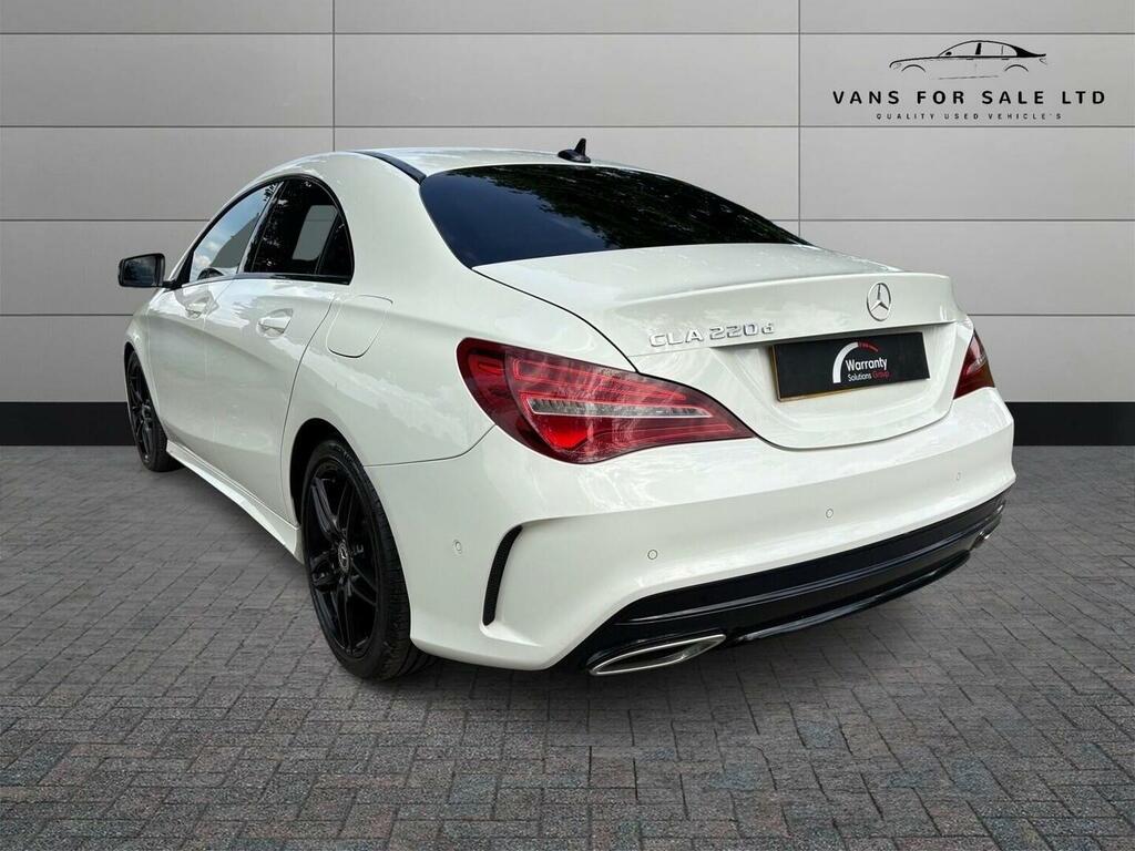 Mercedes-Benz CLA Class Saloon 2.1 Cla220d Amg Line Coupe 7G-dct Euro 6 S BT17WUD White #3