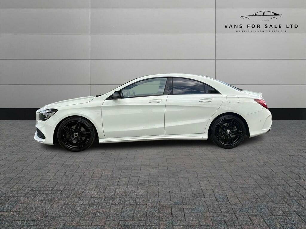 Mercedes-Benz CLA Class Saloon 2.1 Cla220d Amg Line Coupe 7G-dct Euro 6 S BT17WUD White #2