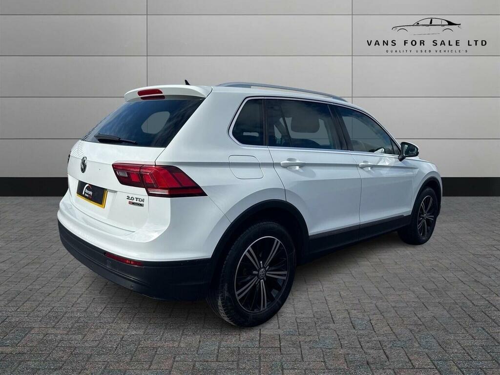 Volkswagen Tiguan Suv 2.0 Tdi Bluemotion Tech Se Navigation Dsg 4Mot KN66WCO White #6