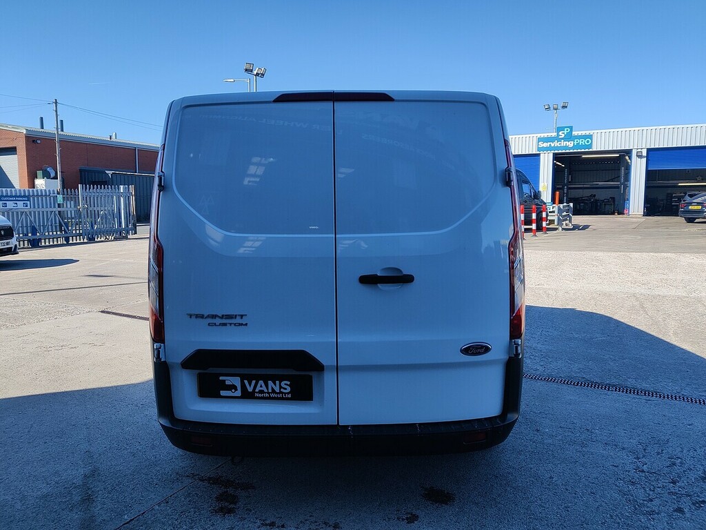 Ford Transit Custom 300 Ecoblue Leader WN23ZBG White #4