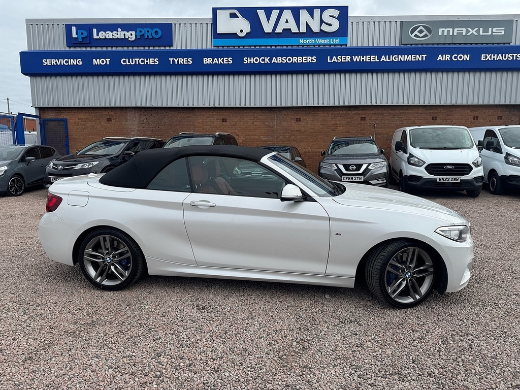 BMW 2 Series 220D M Sport White #6