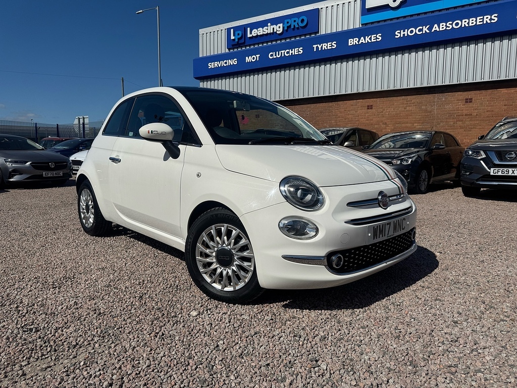 Fiat 500 Lounge White