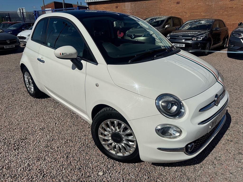 Fiat 500 Lounge White #2