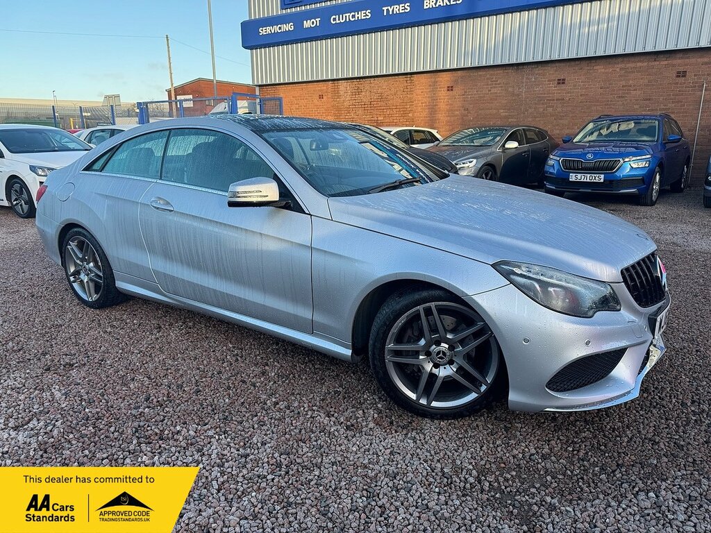 Mercedes-Benz E Class E350d V6 Bluetec Amg Line WJ65UJM Silver #3