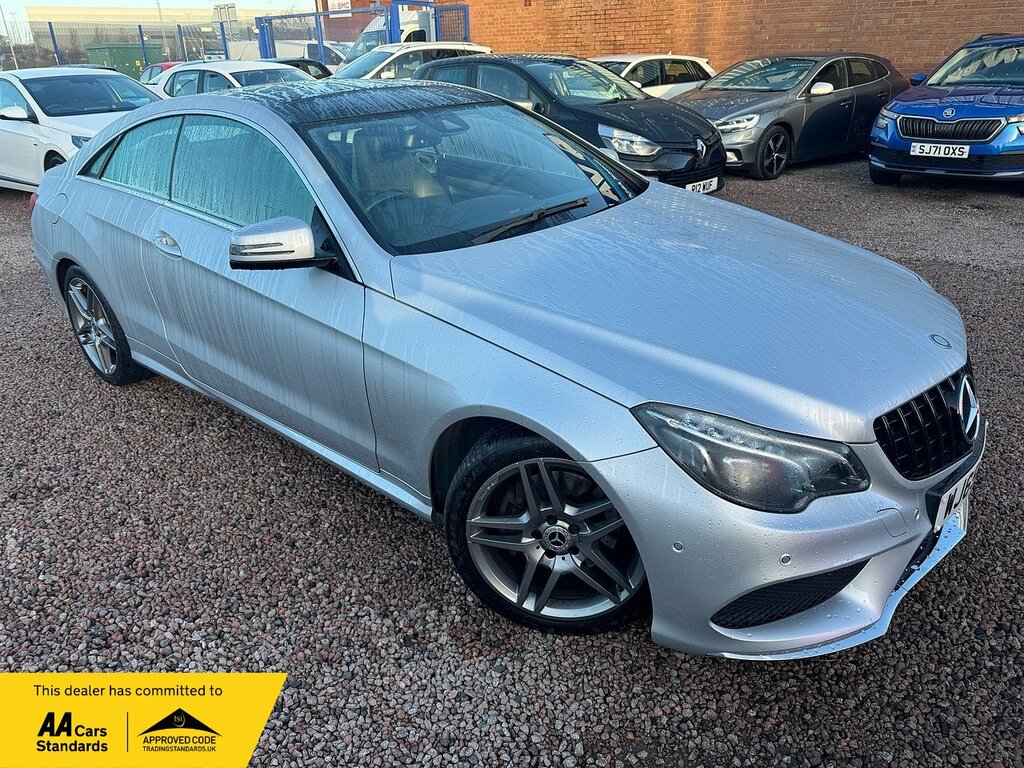 Mercedes-Benz E Class E350d V6 Bluetec Amg Line WJ65UJM Silver #2