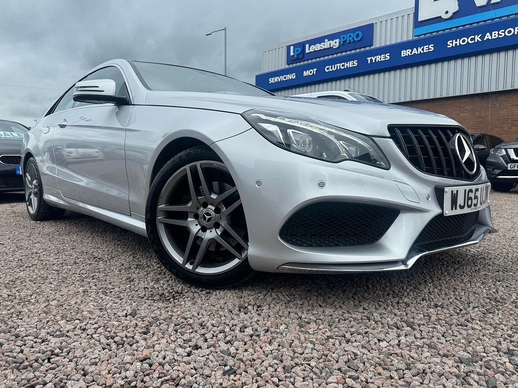 Mercedes-Benz E Class E350d V6 Bluetec Amg Line Silver