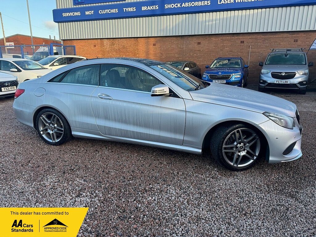 Mercedes-Benz E Class E350d V6 Bluetec Amg Line WJ65UJM Silver #4