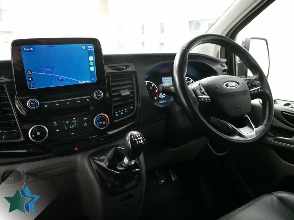 Ford Transit Custom 2L 2.0 340 Ecoblue Trail Panel Van Manu HN22FJV Black #4