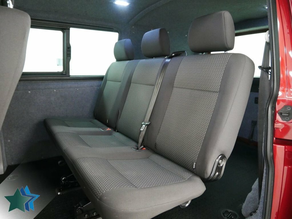 Volkswagen Transporter 2L 2.0 Tdi T30 Highline Kombi Double Cab Diese YH70UJB Red #5