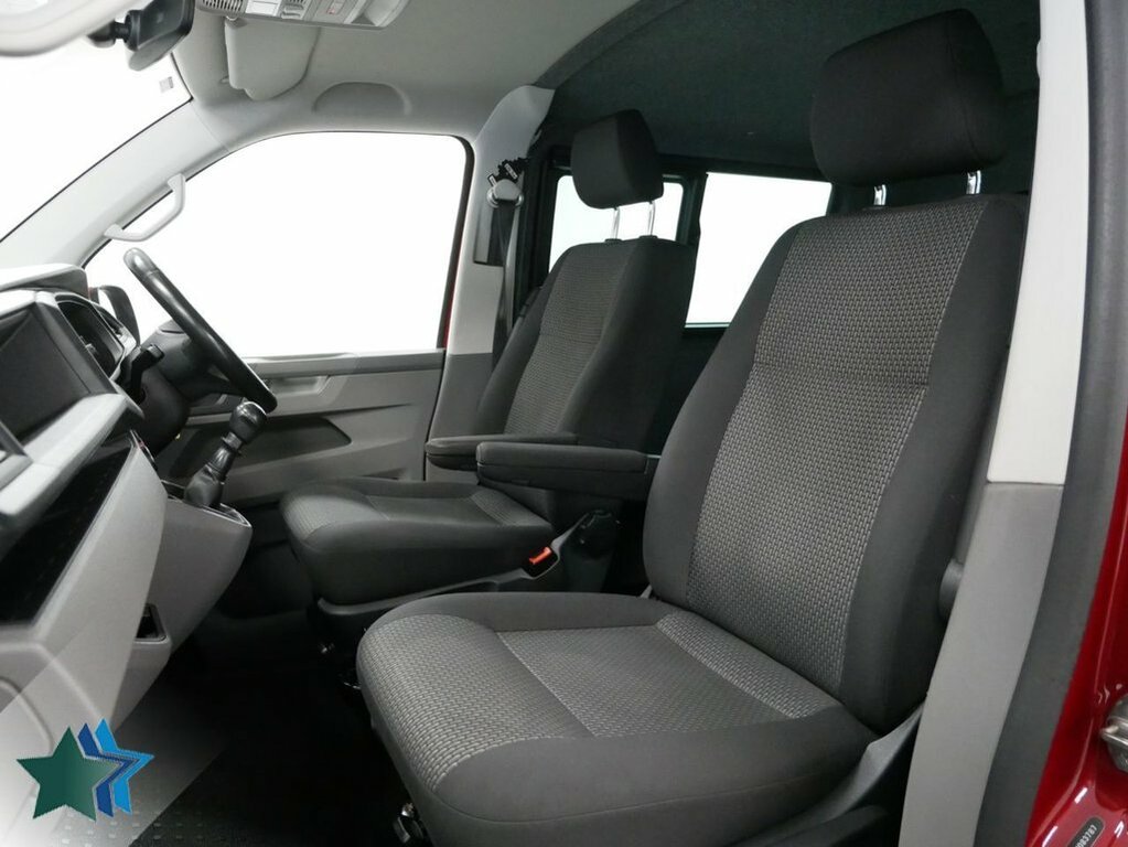 Volkswagen Transporter 2L 2.0 Tdi T30 Highline Kombi Double Cab Diese YH70UJB Red #3