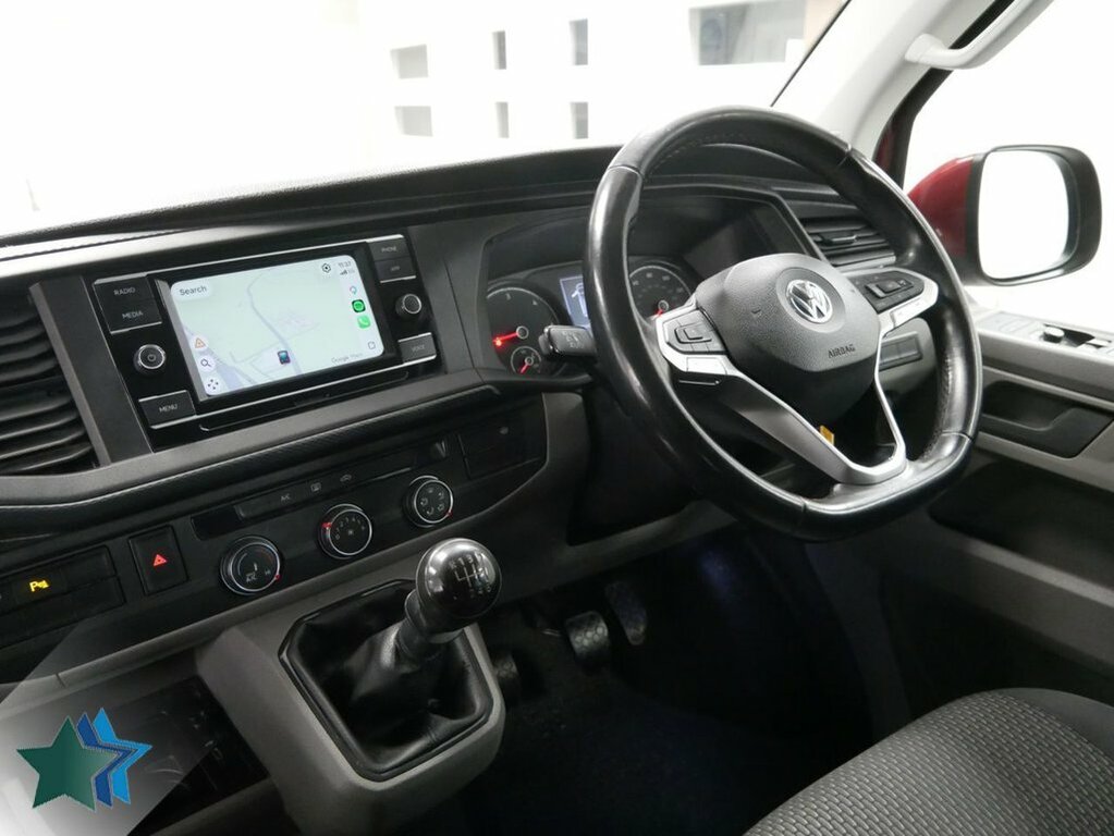 Volkswagen Transporter 2L 2.0 Tdi T30 Highline Kombi Double Cab Diese YH70UJB Red #4
