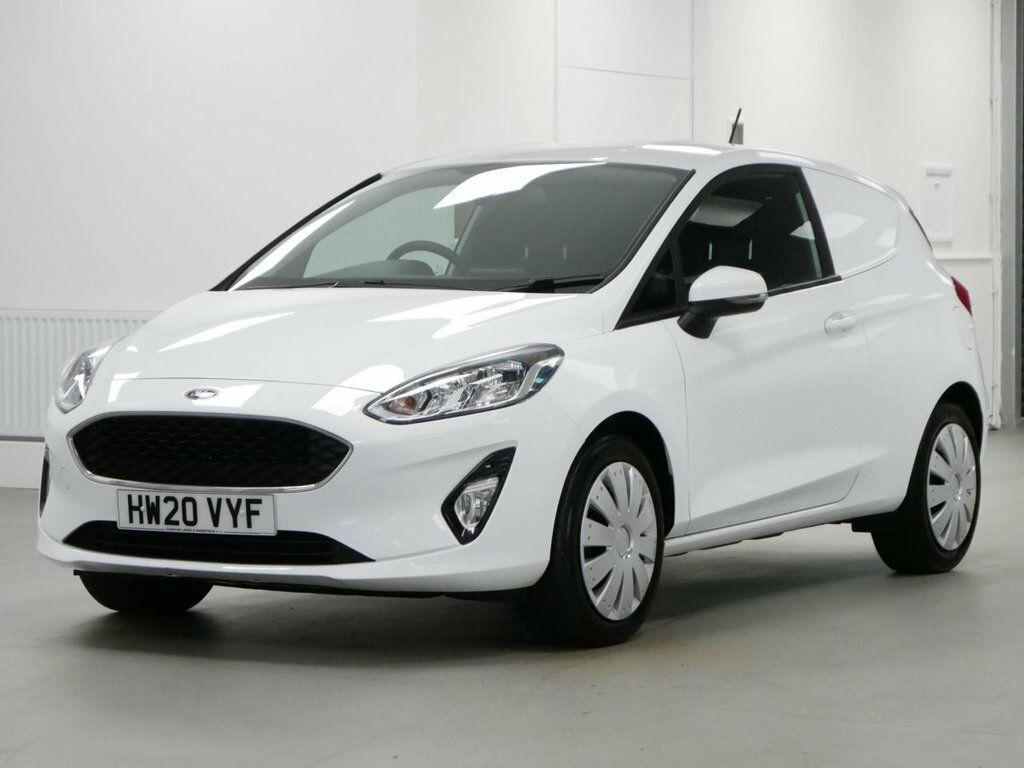 Ford Fiesta 1.5L Tdci Car Derived Van Euro 6 White