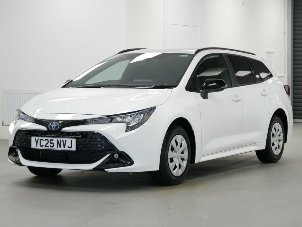 Toyota Corolla 1.8L Vvt-h Car Derived Van Hybrid Cvt E White