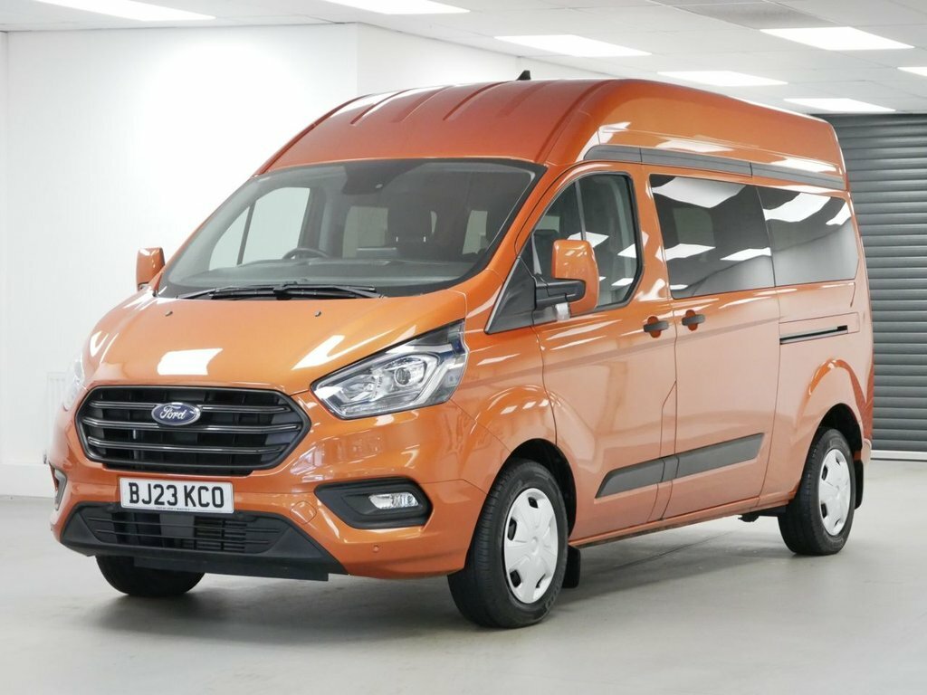 Ford Transit Custom 2L 2.0 320 Ecoblue Trend Kombi Double Cab Dies Orange