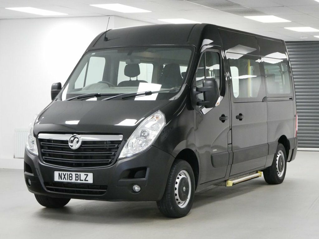 Vauxhall Movano 2.3L Cdti 3500 Biturbo Combi Van Double Cab Di Black