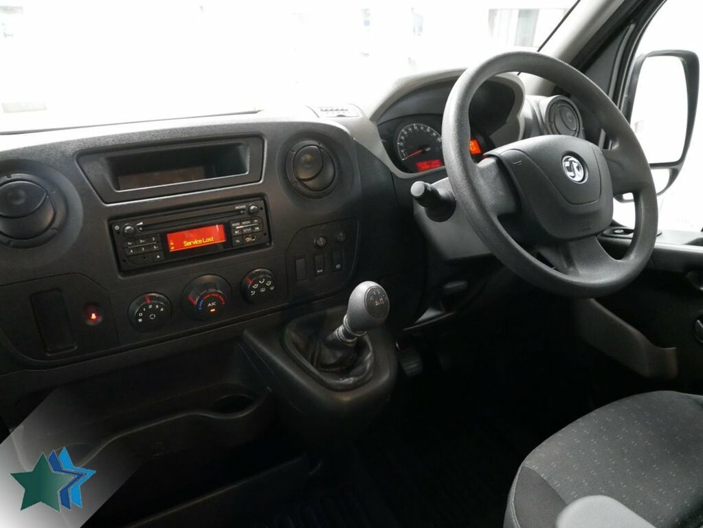 Vauxhall Movano 2.3L Cdti 3500 Biturbo Combi Van Double Cab Di NX18BLZ Black #2
