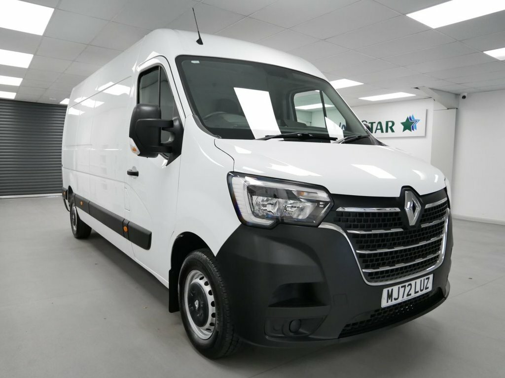 Renault Master 2.3L Dci 35 Business Panel Van MJ72LUZ White #6