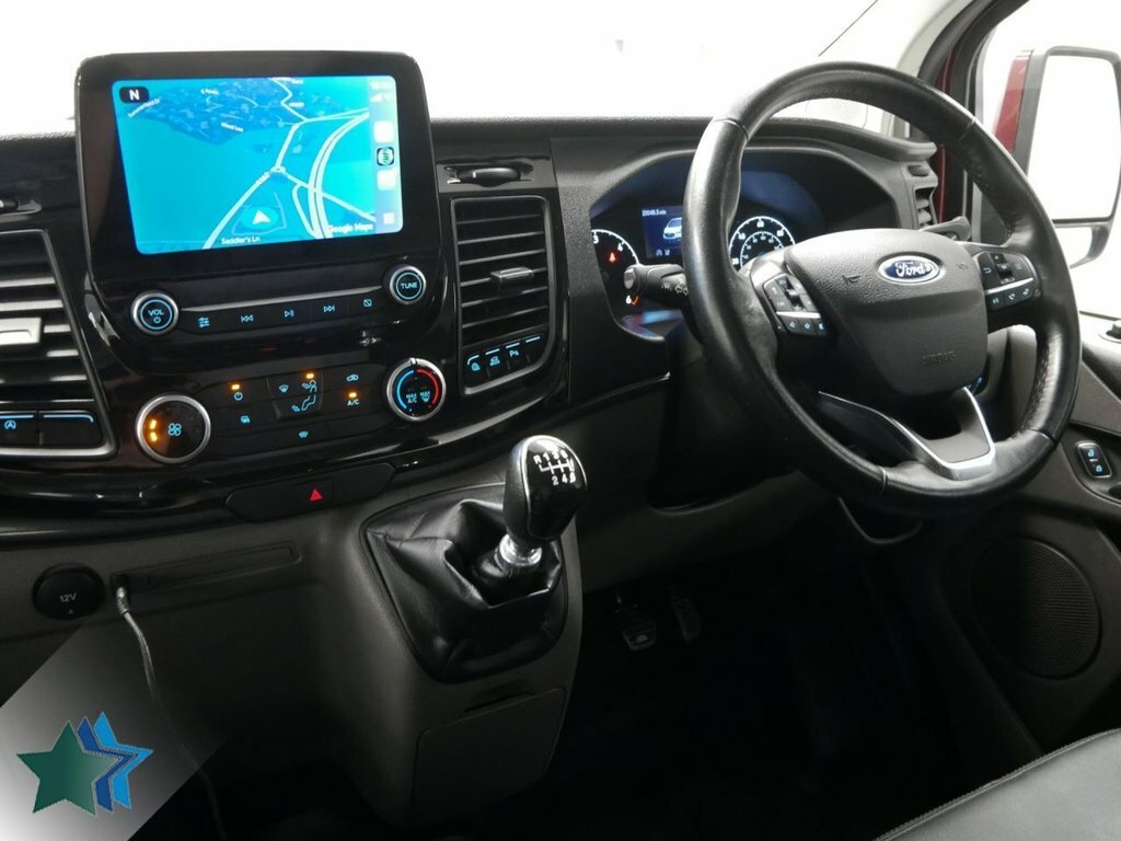 Ford Transit Custom 2L 2.0 300 Ecoblue Trail Panel Van Manu MJ22FKL Red #2