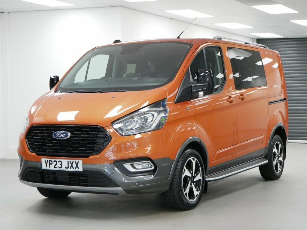 Ford Transit Custom 2L 2.0 320 Ecoblue Active Crew Van Double Cab Orange