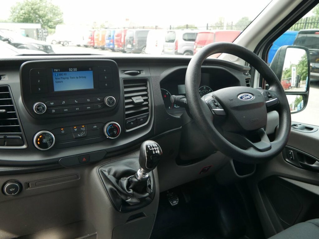 Ford Transit Custom 2L 2.0 350 Ecoblue Leader Chassis Cab M BC21NNF White #2