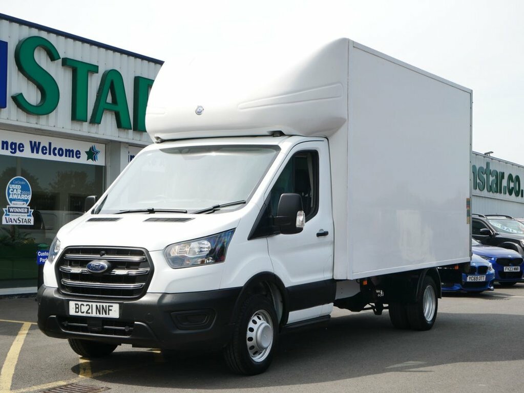 Ford Transit Custom 2L 2.0 350 Ecoblue Leader Chassis Cab M BC21NNF White #3