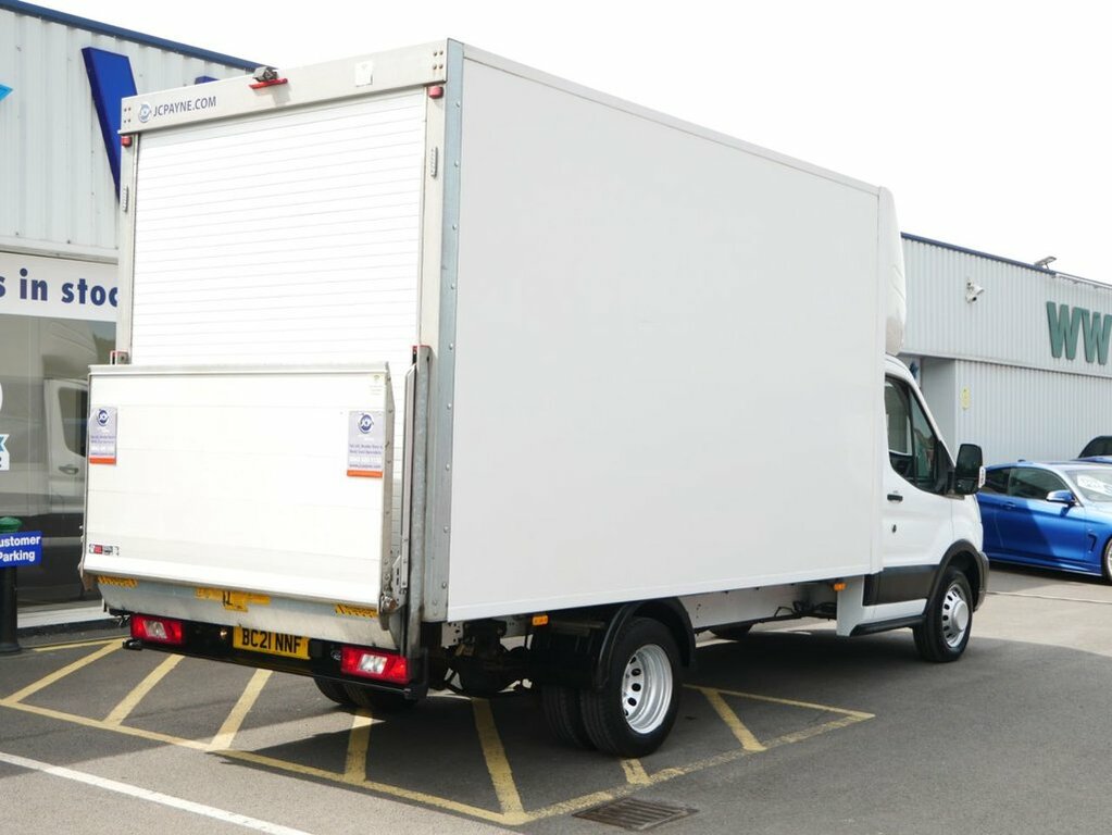 Ford Transit Custom 2L 2.0 350 Ecoblue Leader Chassis Cab M BC21NNF White #5