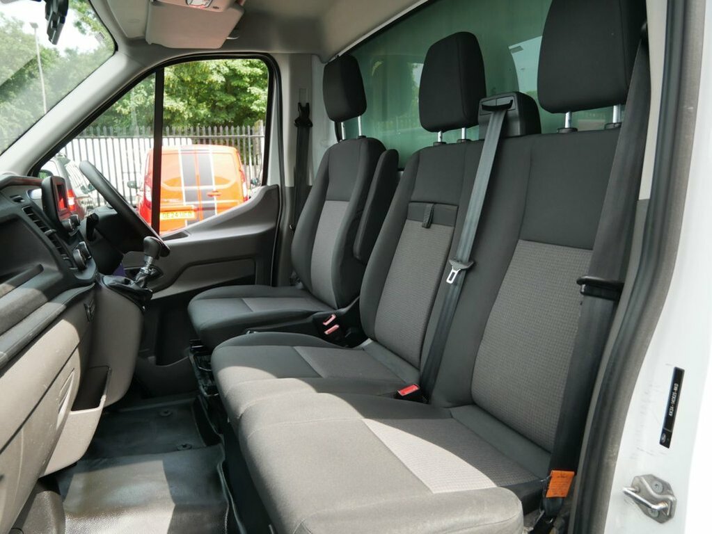 Ford Transit Custom 2L 2.0 350 Ecoblue Leader Chassis Cab M BC21NNF White #4