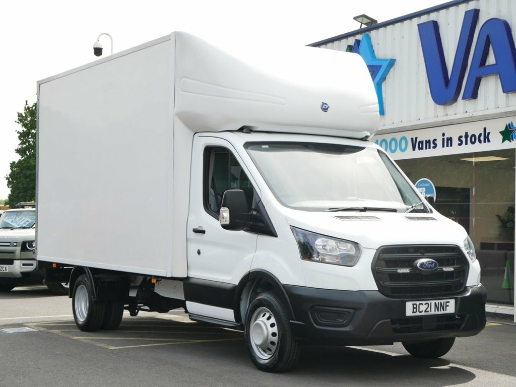 Ford Transit Custom 2L 2.0 350 Ecoblue Leader Chassis Cab M White