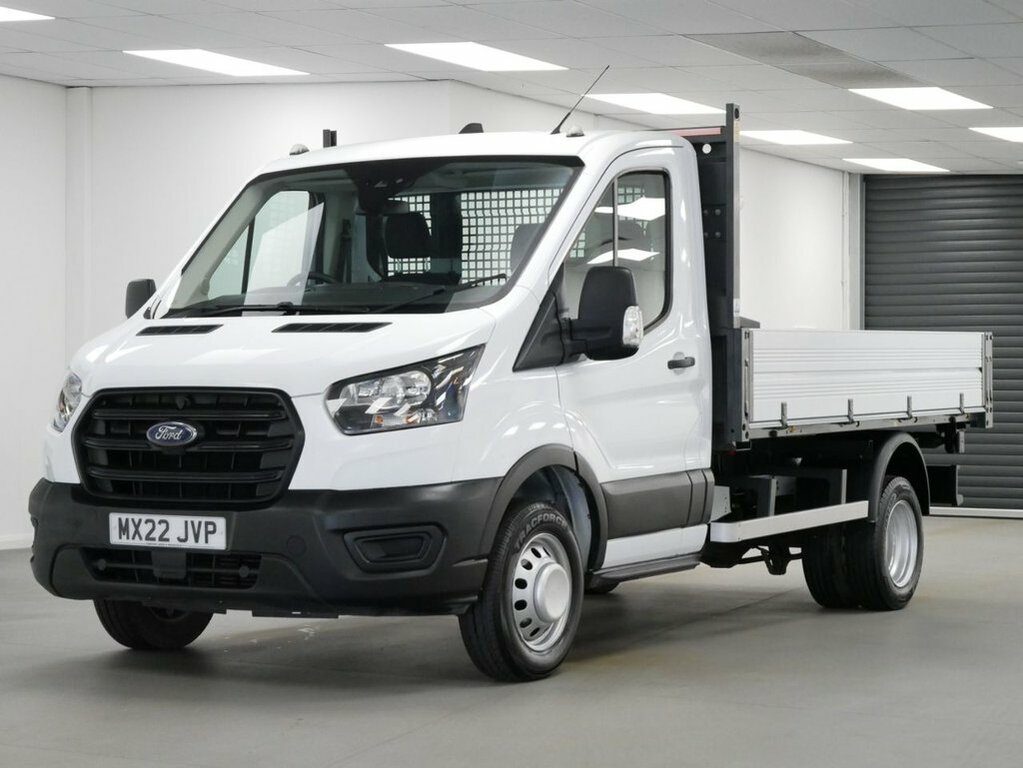 Ford Transit Custom 2L 2.0 470 Ecoblue Leader Chassis Cab M White