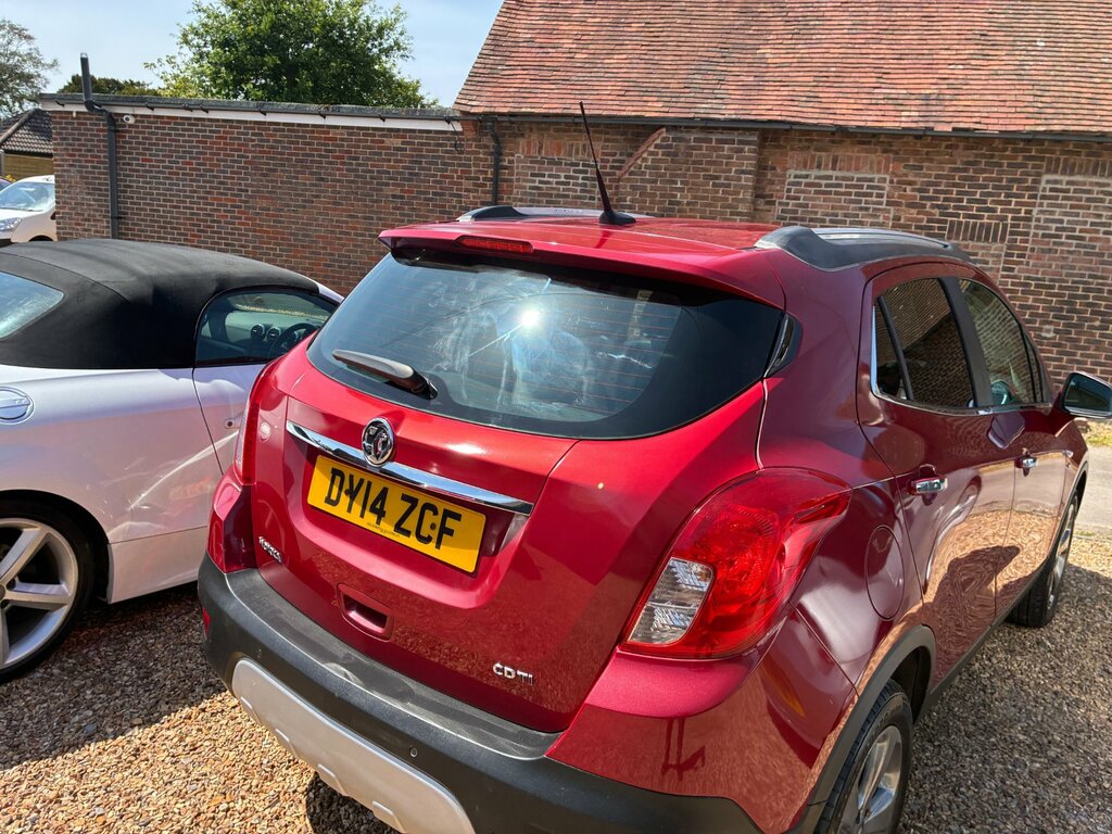 Vauxhall Mokka 1.7 Cdti Se Suv 2Wd Euro 5 Ss DY14ZCF Red #5