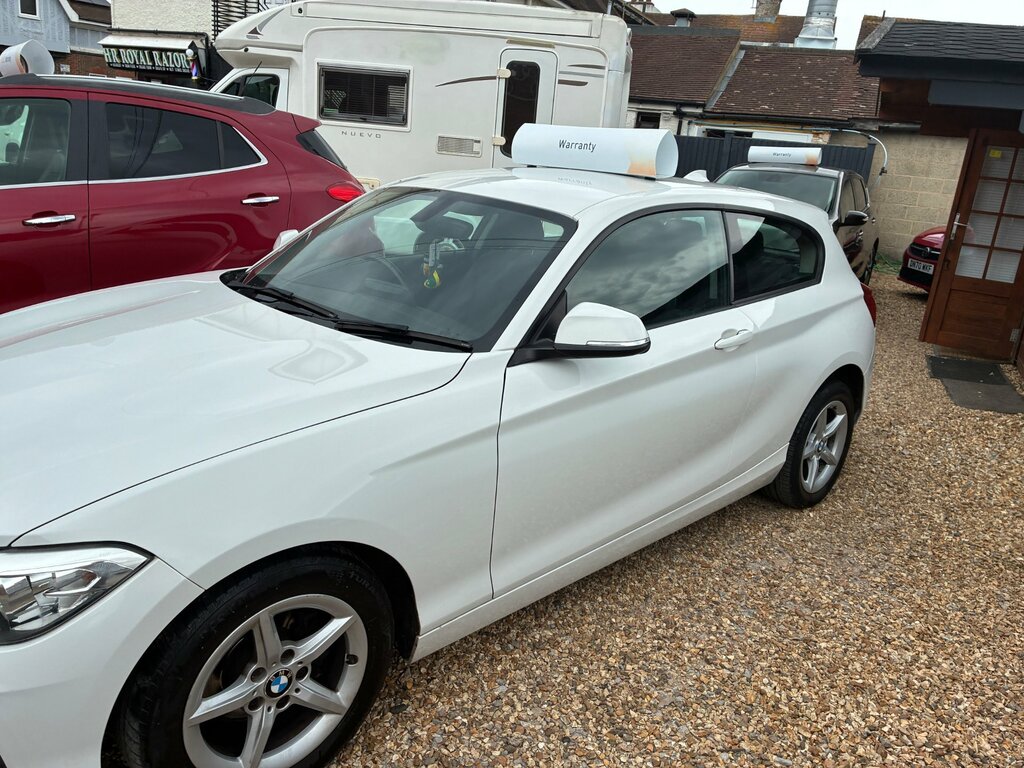 BMW 1 Series 1.5 118I Se Hatchback Euro 6 S PF15WRV White #3