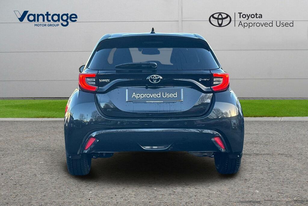 Toyota Yaris 1.5 Vvt-h Excel E-cvt Euro 6 Ss YG75NNC Black #4