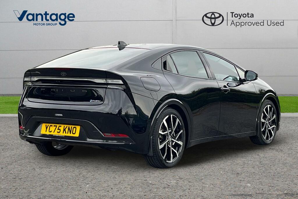 Toyota Prius 2.0 13.6Kwh Excel Hatchback Plug-in Hyb YC75KNO Black #2