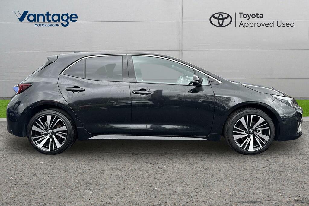 Toyota Corolla 1.8 Vvt-h Design Cvt Euro 6 Ss FG25HZY Black #2