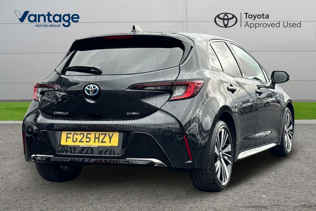 Toyota Corolla 1.8 Vvt-h Design Cvt Euro 6 Ss FG25HZY Black #3