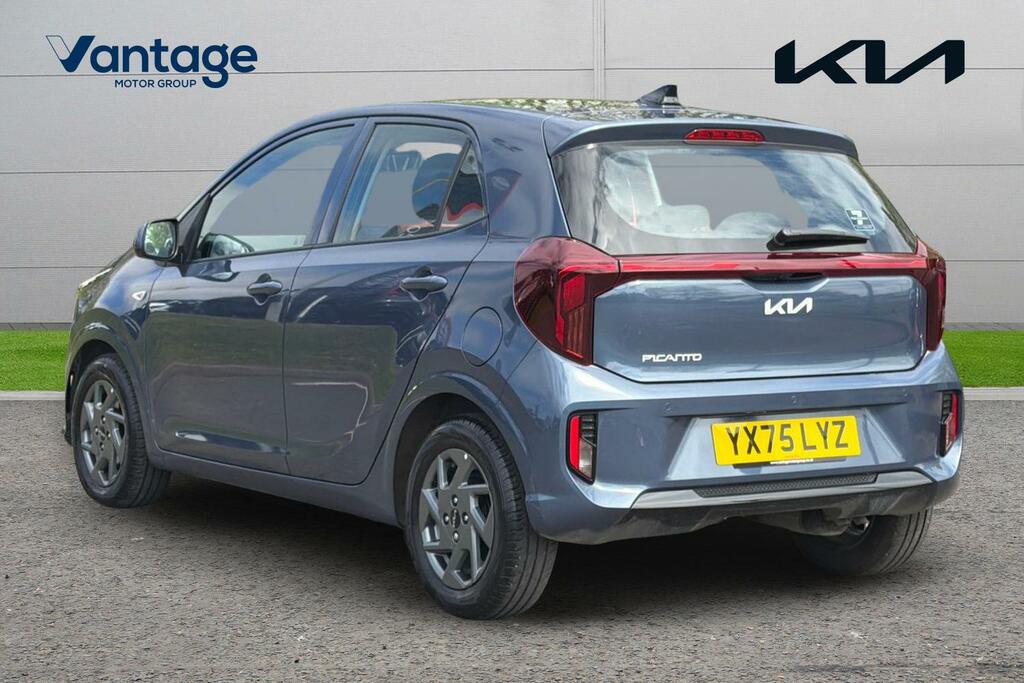 Kia Picanto 1.0 Pure Amt Euro 6 Ss YX75LYZ Blue #5