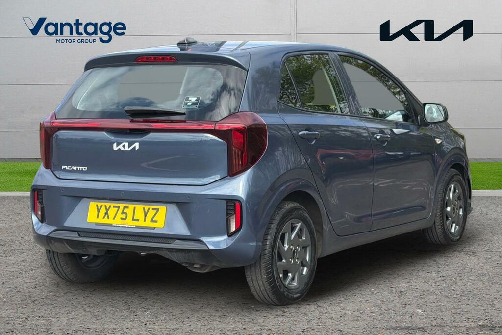 Kia Picanto 1.0 Pure Amt Euro 6 Ss YX75LYZ Blue #3