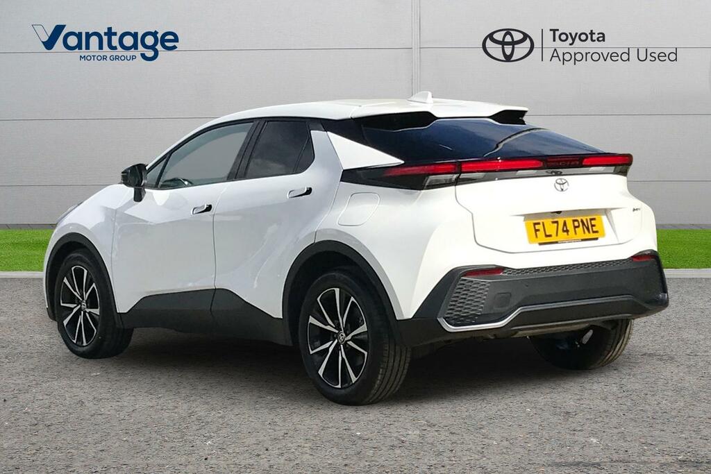 Toyota C-Hr 1.8 Vvt-h Design Cvt Euro 6 Ss FL74PNE White #4