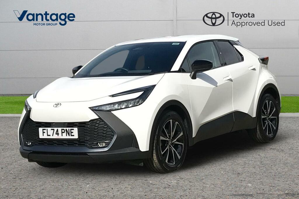 Toyota C-Hr 1.8 Vvt-h Design Cvt Euro 6 Ss FL74PNE White #3