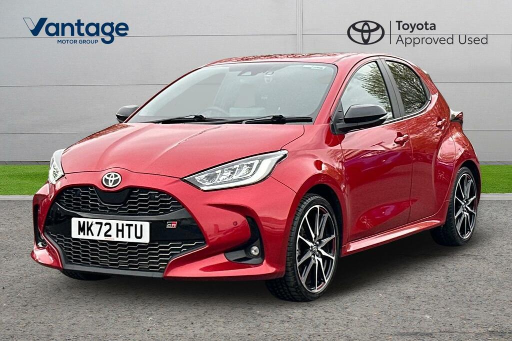 Toyota Yaris 1.5 Vvt-h Gr Sport E-cvt Euro 6 Ss MK72HTU Red #3