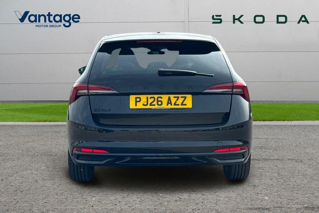 Skoda Scala 1.0 Tsi 116 Monte Carlo Edition Dsg PJ26AZZ Black #4
