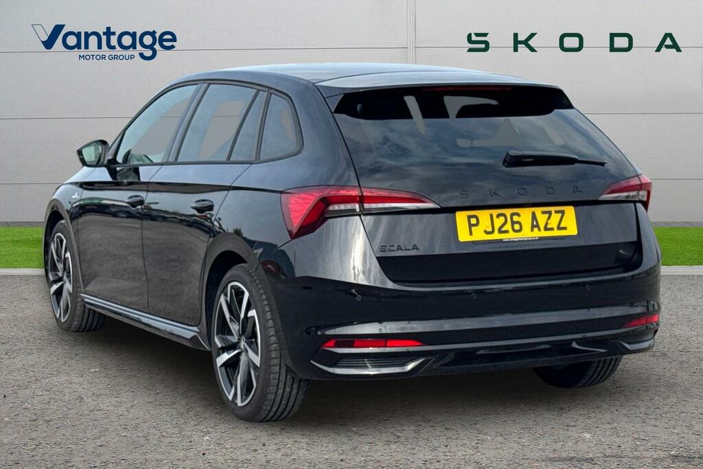 Skoda Scala 1.0 Tsi 116 Monte Carlo Edition Dsg PJ26AZZ Black #5