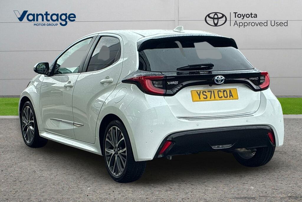 Toyota Yaris 1.5 Vvt-h Excel E-cvt Euro 6 Ss YS71COA White #4