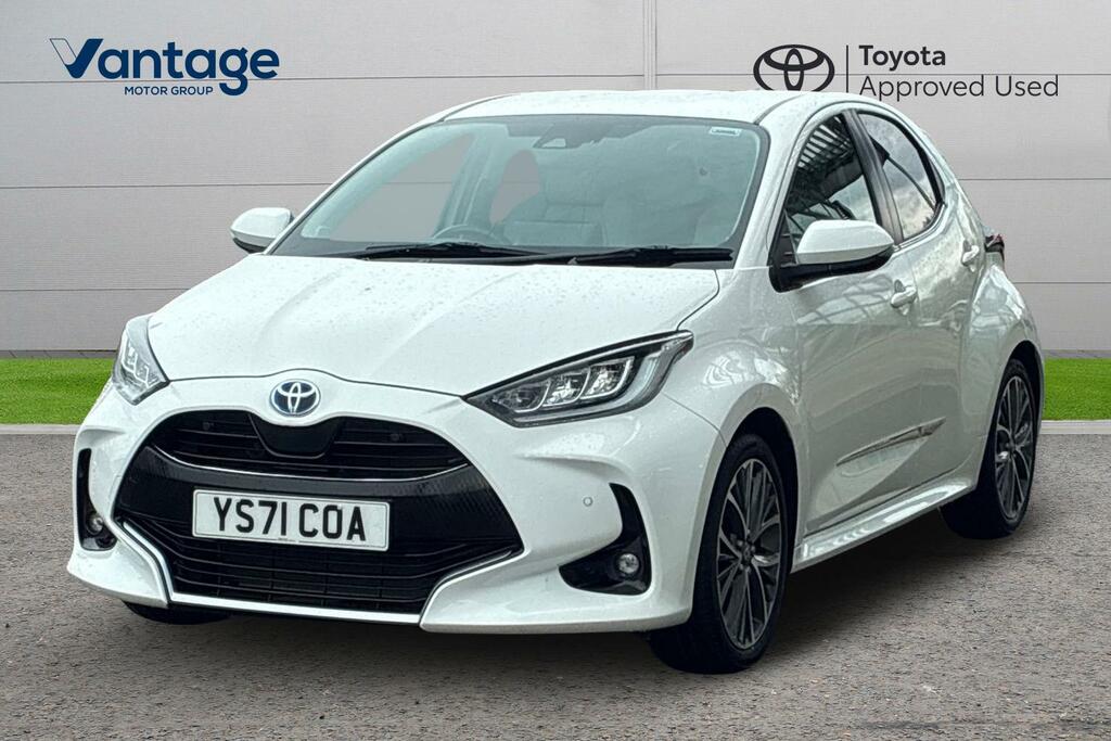 Toyota Yaris 1.5 Vvt-h Excel E-cvt Euro 6 Ss YS71COA White #3