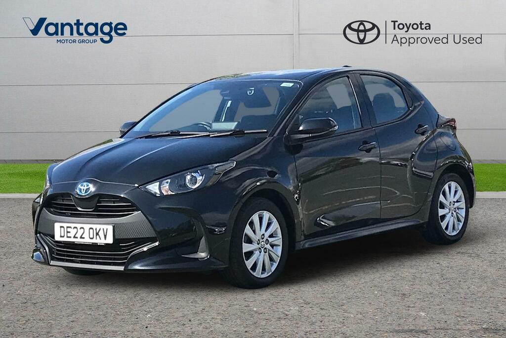 Toyota Yaris 1.5 Vvt-h Icon E-cvt Euro 6 Ss DE22OKV Black #3