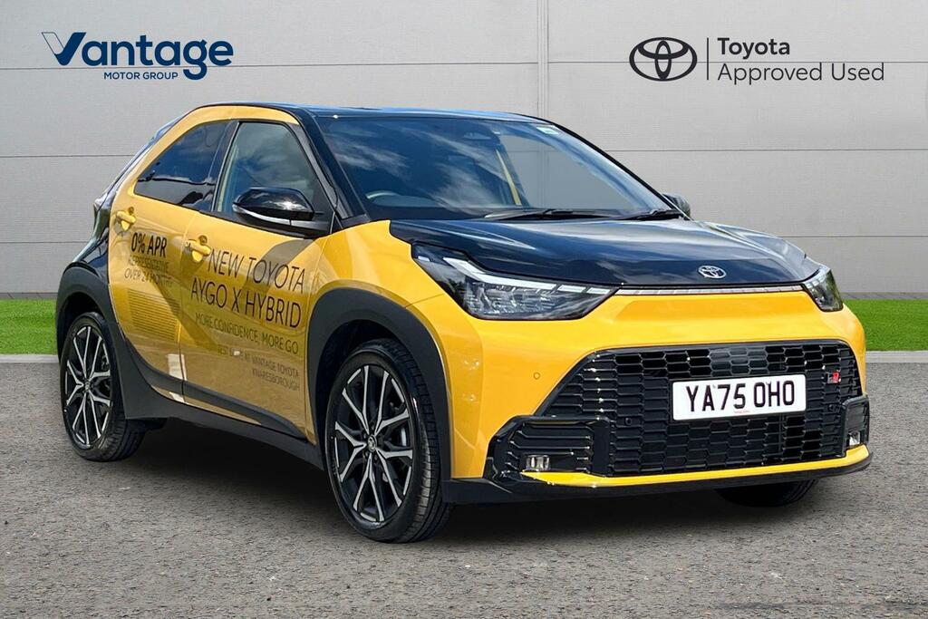 Toyota Aygo X 1.5H Gr Sport Hatchback Hybrid Cvt Euro Yellow