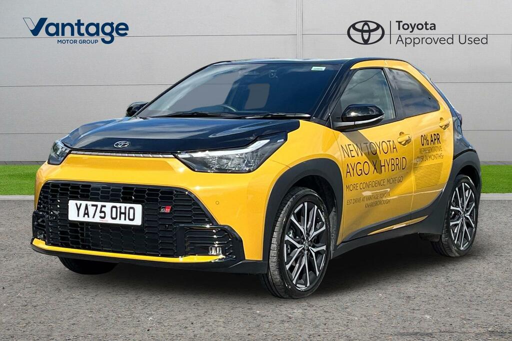 Toyota Aygo X 1.5H Gr Sport Hatchback Hybrid Cvt Euro YA75OHO Yellow #3