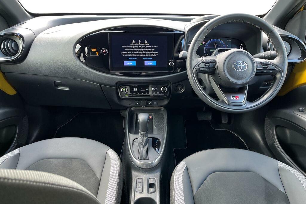 Toyota Aygo X 1.5H Gr Sport Hatchback Hybrid Cvt Euro YA75OHO Yellow #6