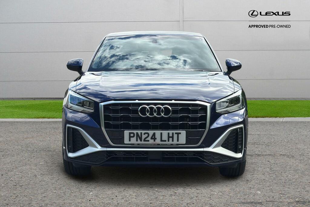 Audi Q2 1.0 Tfsi 30 S Line Euro 6 Ss PN24LHT Blue #4