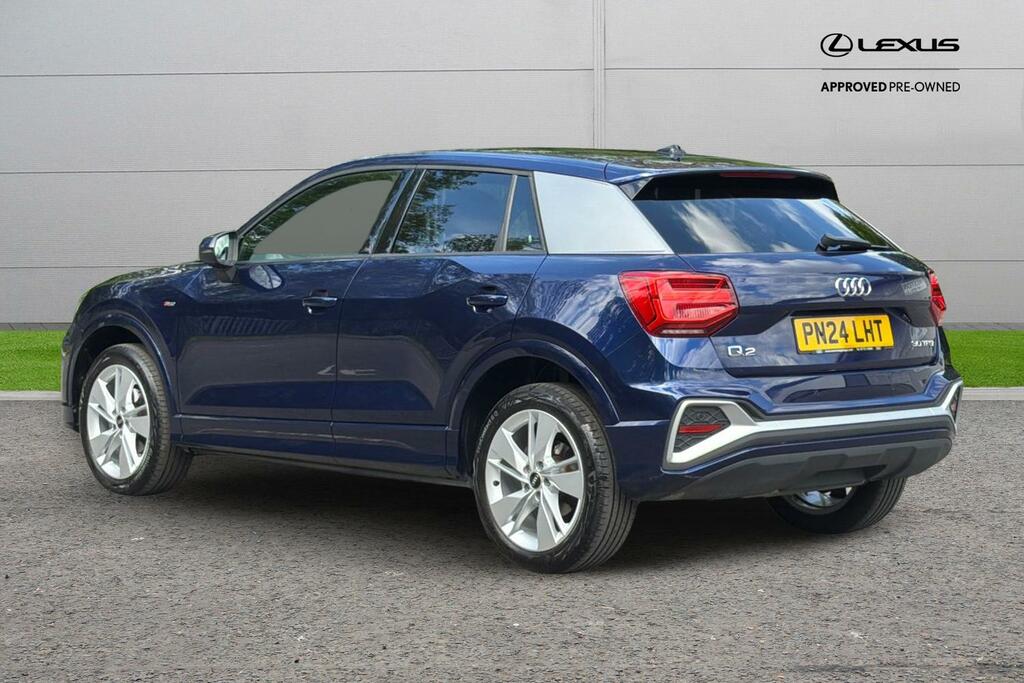 Audi Q2 1.0 Tfsi 30 S Line Euro 6 Ss PN24LHT Blue #2